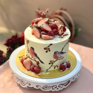 Custom Cake berries